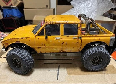 RC4WD C2X CRAWLER HILUX REAR BED CUSTOM W/ PROLINE TIRES ALUMINUM WHEELS 1/10