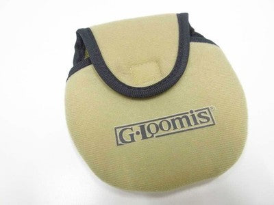 G LOOMIS FLY REEL CASE APPROXIMATELY 10 CM IN HEIGHT AND 11 CM IN WIDTH