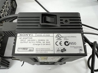 SONY DSR-50 DVCAM DIGITAL VIDEO CASSETTE RECORDER AC-DN2B ADAPTER USED