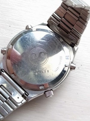 SEIKO 7A28-7010 CHRONOGRAPH QUARTZ WATCH TESTED WORKING JAPAN MADE