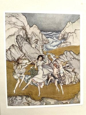 THE TEMPEST SHAKESPEARE ARTHUR RACKHAM ILLUSTRATED FIRST EDITION 20 PLATES 1926