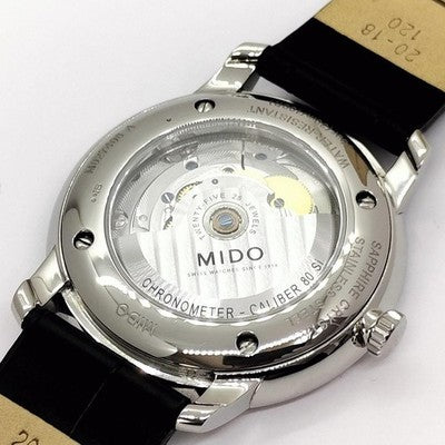 MIDO BARONCELLI CHRONOMETER CALIBER 80 M027.408.16.058.00 AUTOMATIC STAINLESS