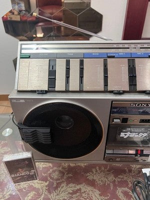 SONY CFS-99 FM/AM RADIO CASSETTE PLAYER BELT-REPLACED AS IS