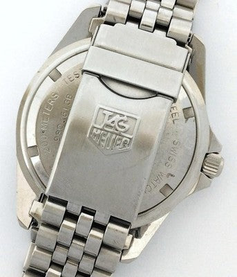 TAG HEUER 1000 PROFESSIONAL 980.613B BLUE DIAL QUARTZ MEN'S WATCH SS 36MM
