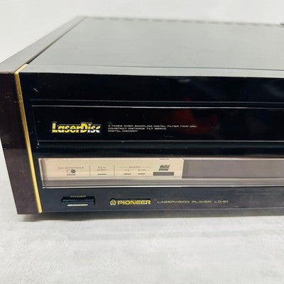 PIONEER LD-S1 ELITE LASERDISC PLAYER HIGH-END VINTAGE LD PLAYER