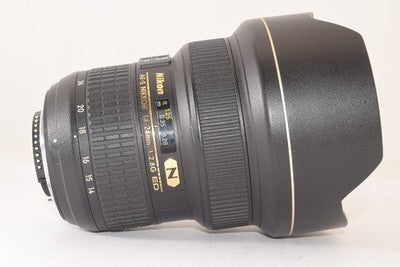 NIKON AF-S NIKKOR 14-24MM F2.8G ED N LARGE-APERTURE ZOOM LENS AS IS