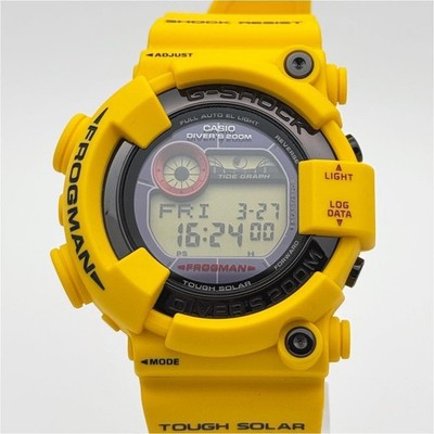 CASIO G SHOCK FROGMAN GF 8230E 9JR 30TH ANNIVERSARY LIGHTNING YELLOW WATCH
