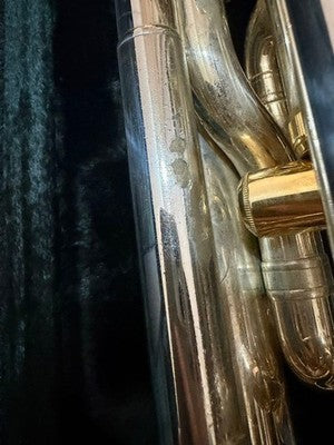YAMAHA YEP-842S CUSTOM SILVER PLATED EUPHONIUM W/ HARD CASE YAMAHA 53DL MOUTH