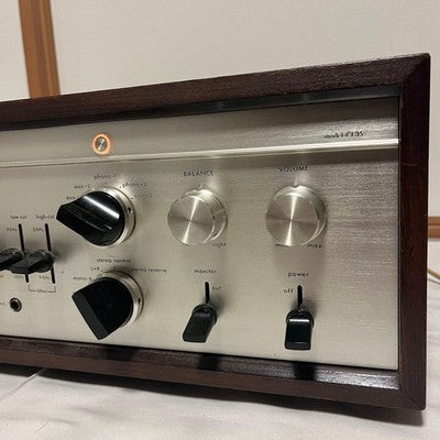 LUXMAN CL35 VACUUM TUBE PREAMPLIFIER LUXKIT VINTAGE AUDIO PREAMP POWER TESTED