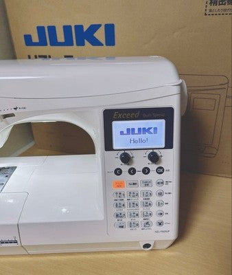 JUKI HZL-F600JP COMPUTER SEWING MACHINE EXCEED W ACCESSORIES FOOT PEDAL