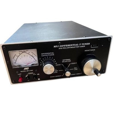 MFJ-986 3KW ROLLER INDUCTOR HF ANTENNA TUNER USED AS IS
