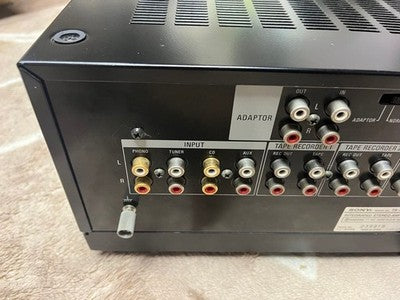 SONY TA-F333ESX INTEGRATED AMPLIFIER VINTAGE HI-FI STEREO AMP MM MC BLACK