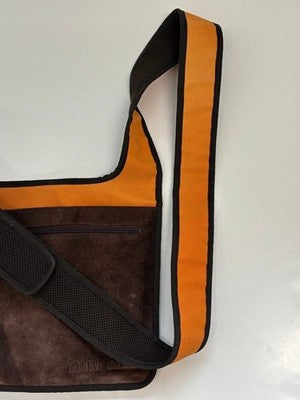 MIU MIU 1999SS ARCHIVE SHOULDER BAG DARK BROWN ORANGE Y2K VINTAGE