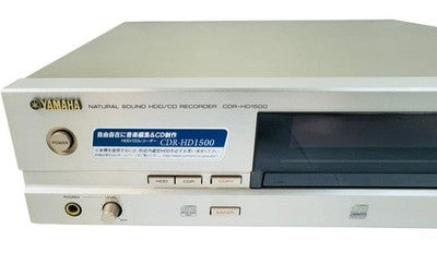YAMAHA CDR-HD1500 HDD/CD RECORDER PLAYER CONFIRMED OPERATION W/REMOTE