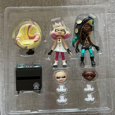FIGMA. 507 SPLATOON2 TENTACLES DX EDITION PEARL MARINA FIGURE GOOD SMILE COMPANY