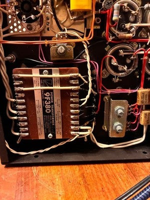 LUXMAN LUXKIT A3700II TUBE POWER AMPLIFIER VACUUM AMP EL34 JAPAN 100V