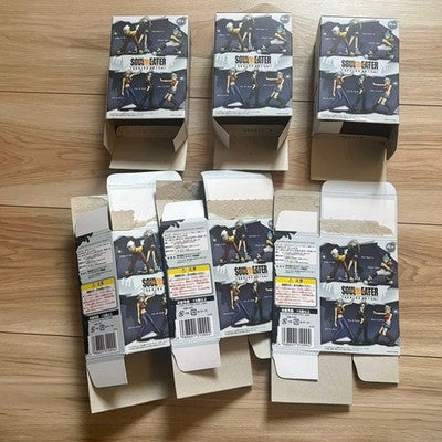 SOUL EATER TRADING ARTS VOL.1 COMPLETE SET 6 FIGURES UNOPENED/BOXED 2008 NAMCO