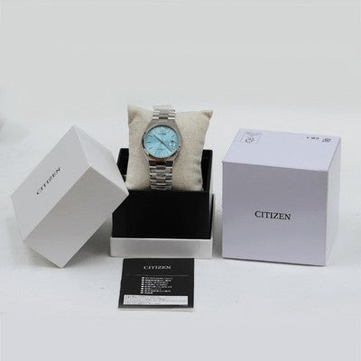 Citizen Tsuyosa NJ0151-88M 40mm Light Blue Dial Automatic Watch Unused /w Box