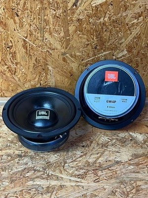 JBL 6W4P 6 INCH MIDRANGE SPEAKER 200W 8OHM CAR AUDIO HOME AUDIO HIGH SPL