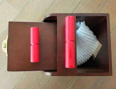 MIKAME CRAFT RING BOX MAGIC TRICK VINTAGE JAPAN IMPOSSIBLE LOCATION PROP SET